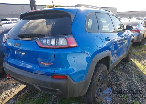 2021 Jeep Cherokee Trailhawk 4X4 from USA, damaged, VIN 1C4PJMBX7MD239895